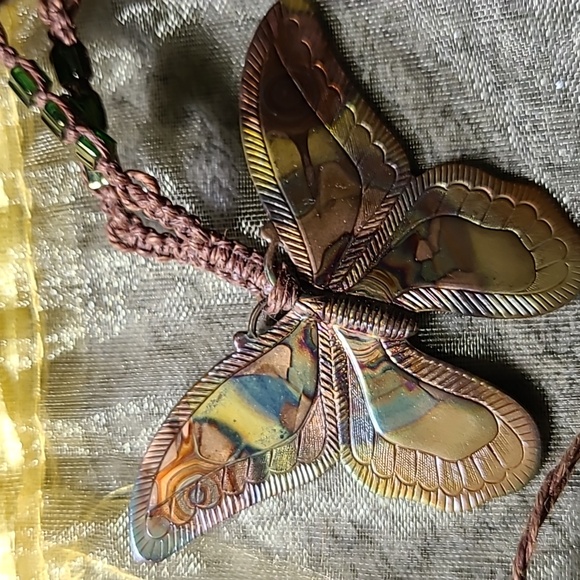 Butterfly necklace - Picture 2 of 10